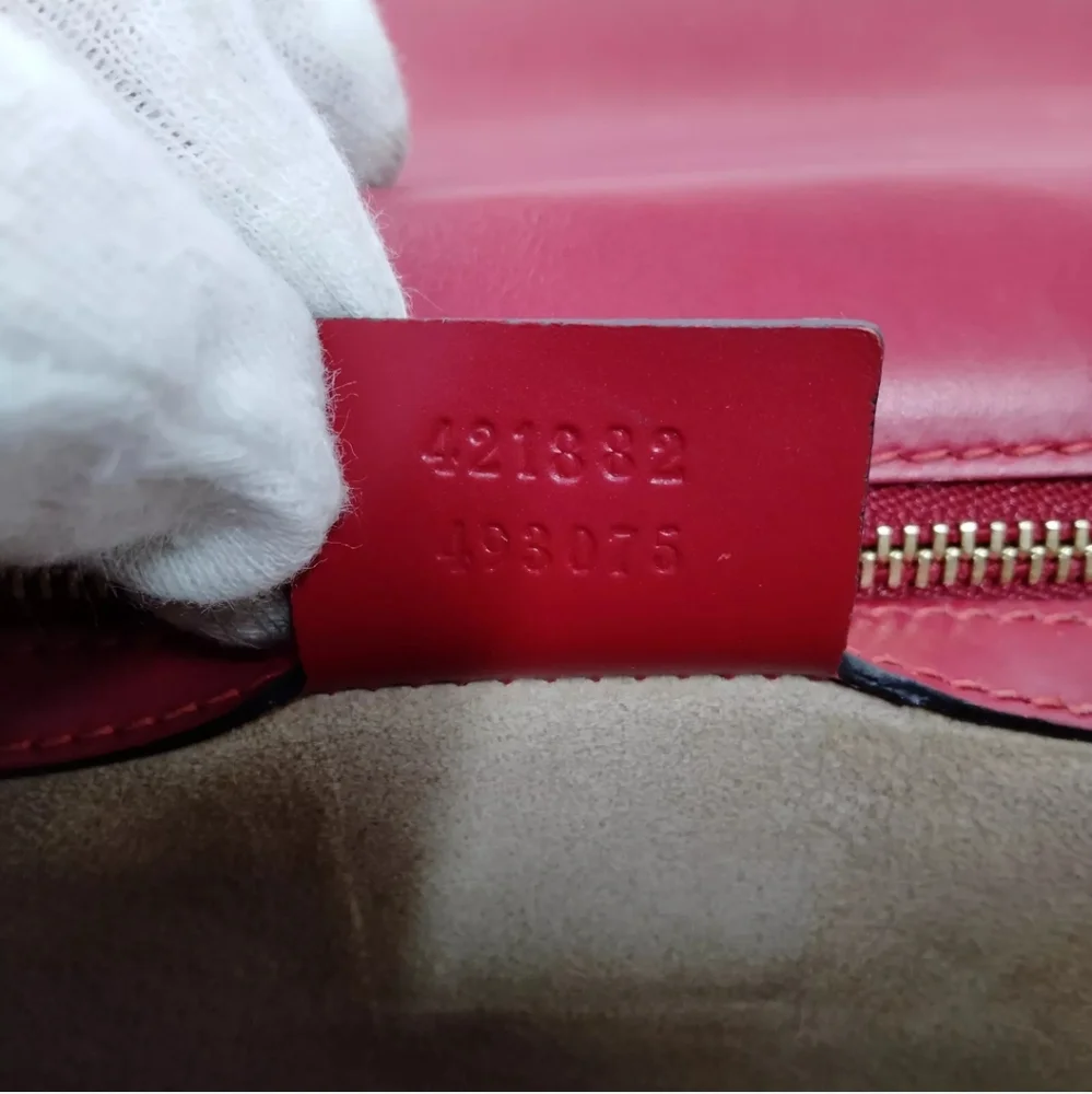 Gucci Sylvie Sherry Line Hand Bag   Leather - Picture 8 of 8